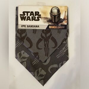 Disney Star Wars Mandalorian set of 2 bandanas NEW